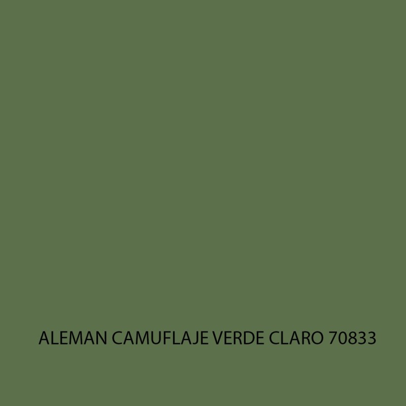 Model Color - Alemán Camuflaje Verde Claro 70833 Muestra de color