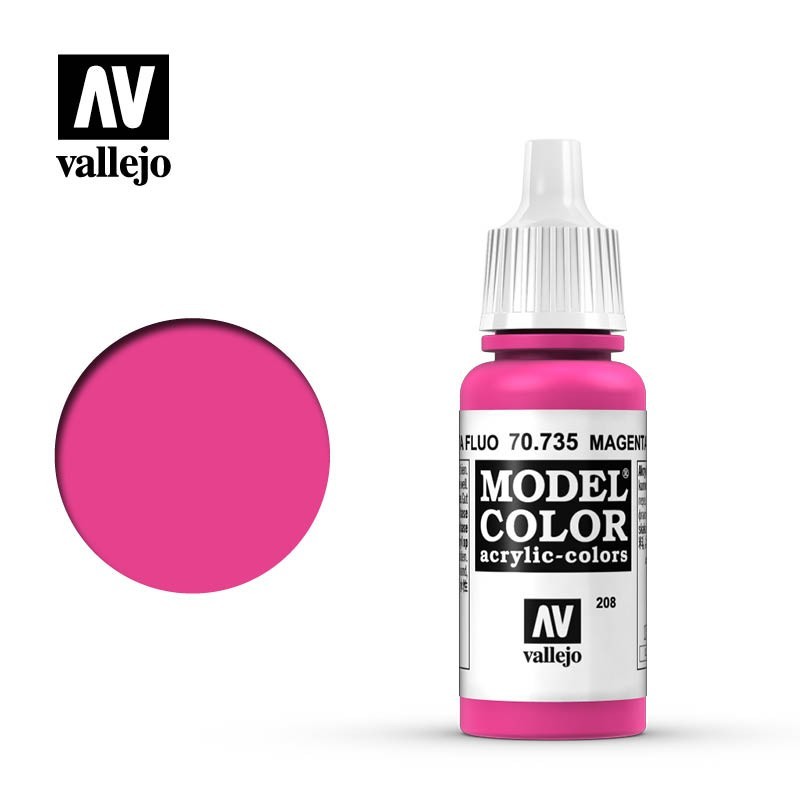 Model Color Fluorescente Magenta 70735