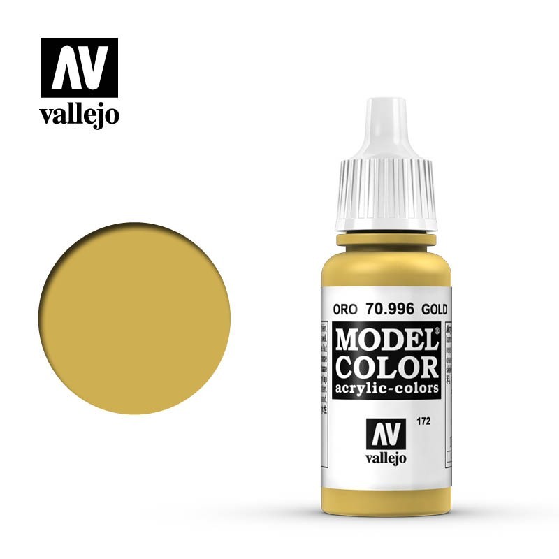 Model Color Metalizado Oro 70996