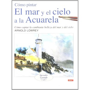LIBRO COMO PINTAR EL MAR Y EL CIELO A LA ACUARELA