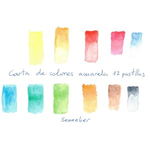 colores CAJA DE ACUARELAS PARA VIAJE SENNELIER