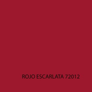 72012 Rojo Escarlata