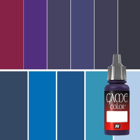 Game Color Azules y Violetas | TOPAZ