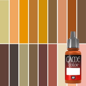 Game color gama de marrones