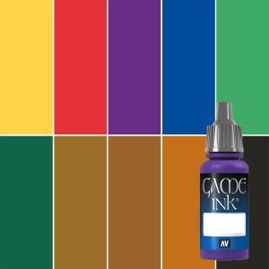 Game color gama de tintas