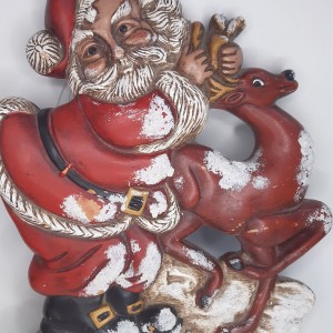 Papa Noel decorado