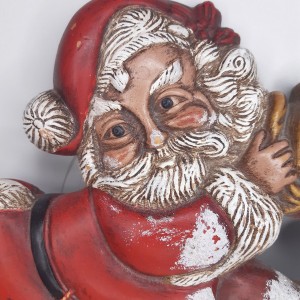 Papa Noel decorado