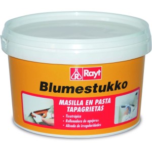 Preparación para cuadros y paredes estucadas. Se pinta con acrílico. Muy lisa y dura cuando seca