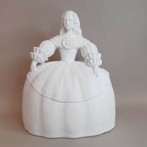 Menina de escayola - menina con cara 23 cm