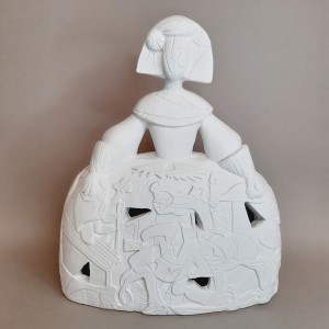 Menina de escayola - menina Picasso 28 cm