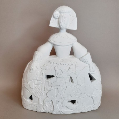 Menina de escayola - menina Picasso 28 cm