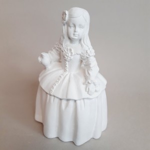 Menina de escayola - menina Infanta Margarita 9 cm
