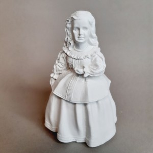 Menina de escayola - menina María Barbola 10 cm
