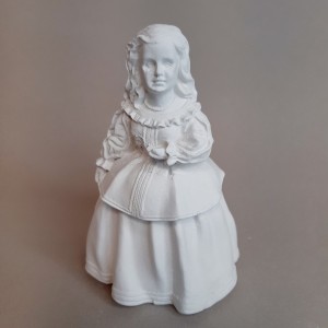 Menina de escayola - menina María Barbola 10 cm