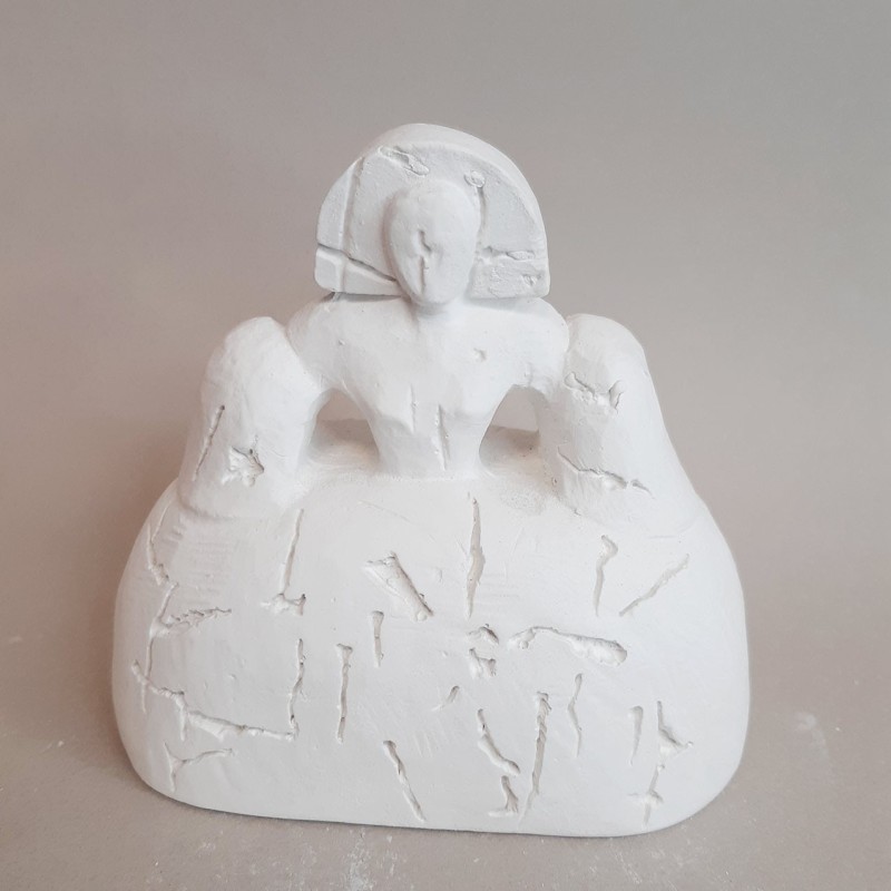 Menina de escayola - Menina agrietada 20 cm