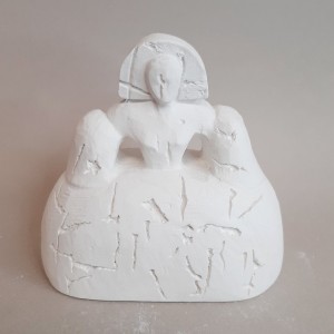 Menina de escayola - Menina agrietada 20 cm