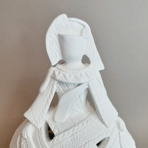 Menina de escayola - Menina Trazos 25 cm