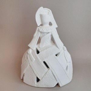 Un ejemplo de menina pintada bastante llamativa