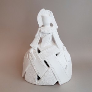 Menina de escayola - Menina Trazos 25 cm