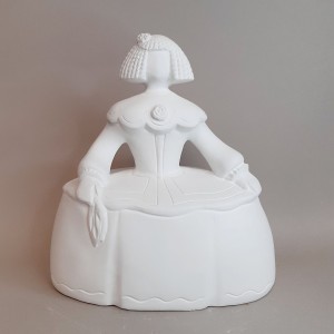 Menina de escayola 22 cm