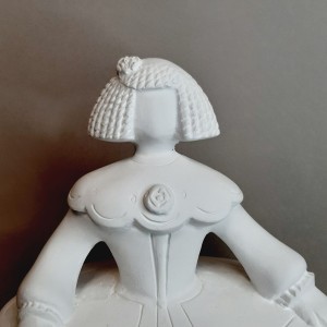 Menina de escayola 22 cm