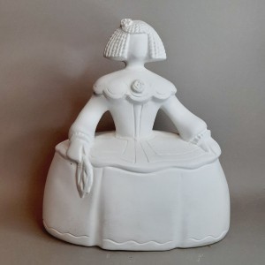 Menina de escayola 18 cm