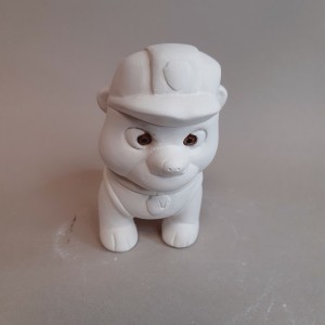 Figura infantil de escayola Patrulla Canina Rubble