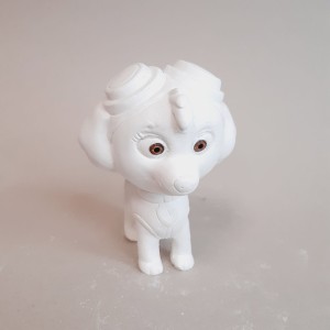 Figura infantil de escayola Patrulla Canina Skye