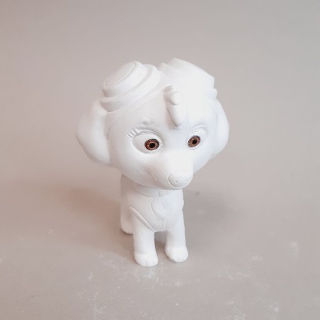 Figura infantil de escayola Patrulla Canina Skye