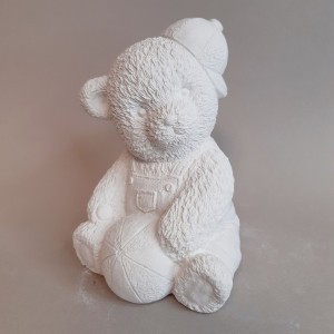 Figura infantil de escayola Osito