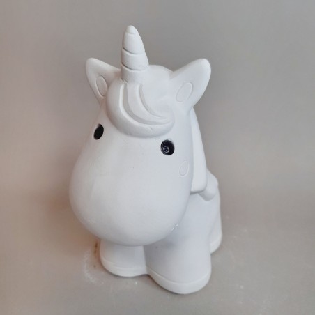 Figura infantil de escayola Unicornio Estrella