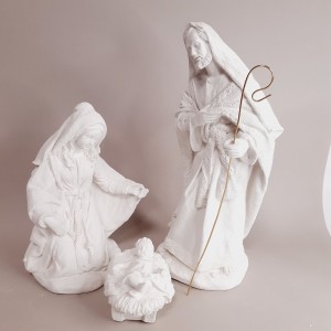 Belén de escayola Tela