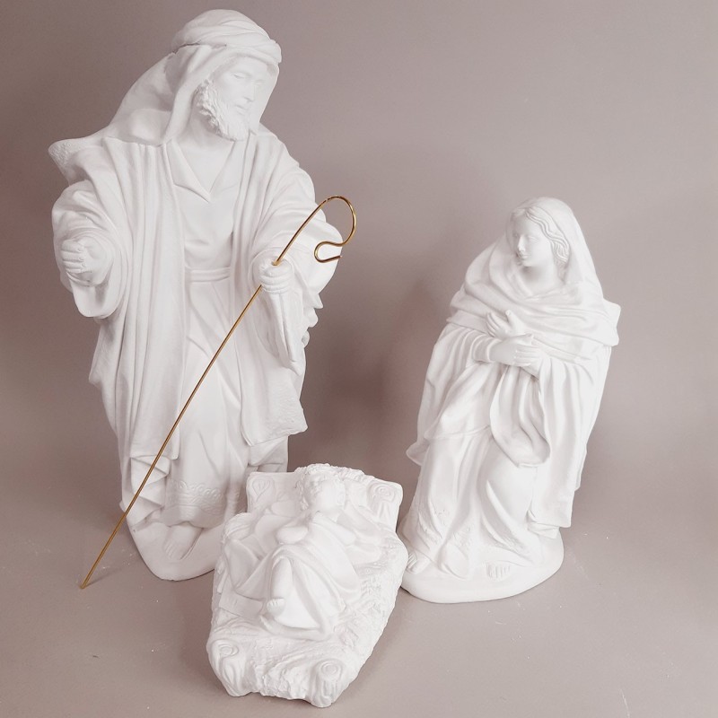 Belén de escayola modelo Hebreo