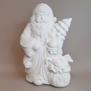 Papa Noel de escayola