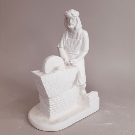 Pastor de escayola Afilador