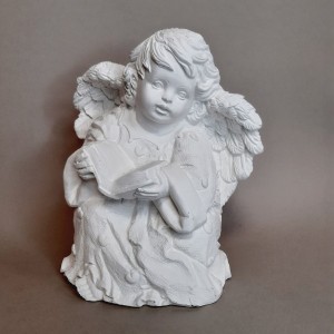Figura de angelito para pintar