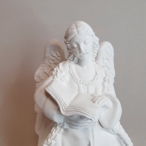 Angel de escayola