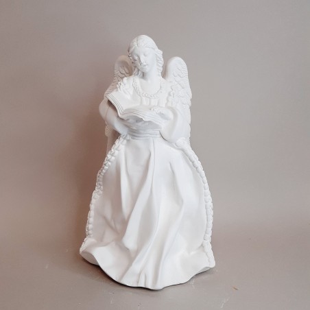 Angel de escayola - angel musico