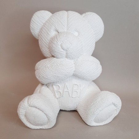 Figura infantil de escayola - osito