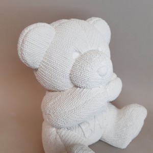 Figura infantil de escayola - osito