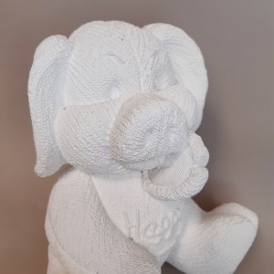 Figura infantil de escayola Cerdito Happy 16 cm | Topaz