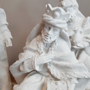 Belén de escayola - Reyes Magos