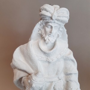 Belén de escayola - Reyes Magos Melchor, Gaspar y Baltasar