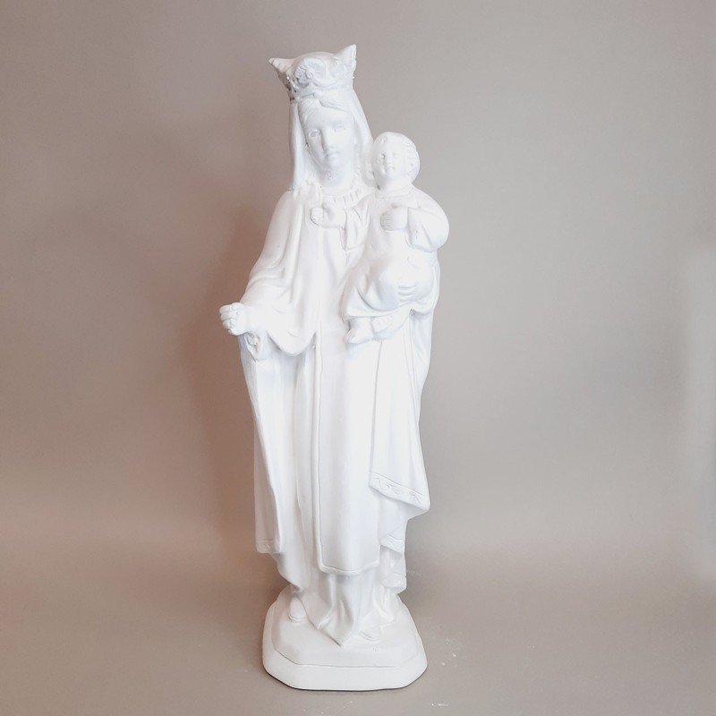Figura de escayola - Virgen del Carmen