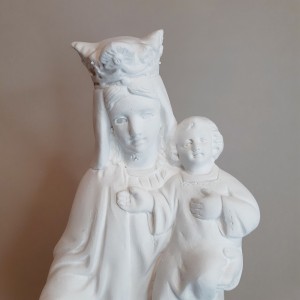 Figura de escayola - Virgen del Carmen