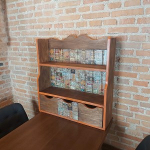 Estantería pino 3 cajones sin decorar