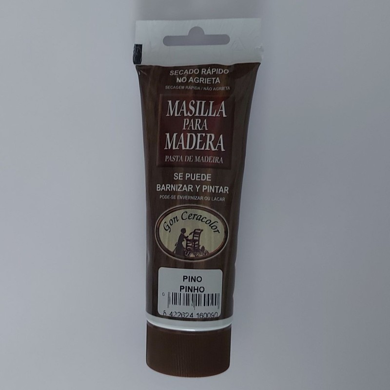 Masilla para madera para reparar y rellenar objetos de madera