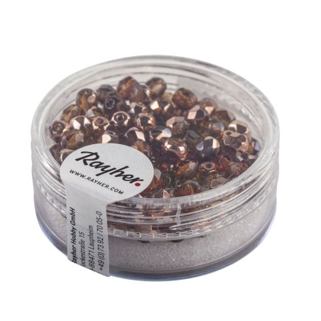 Cristal facetado Rayher 4 mm