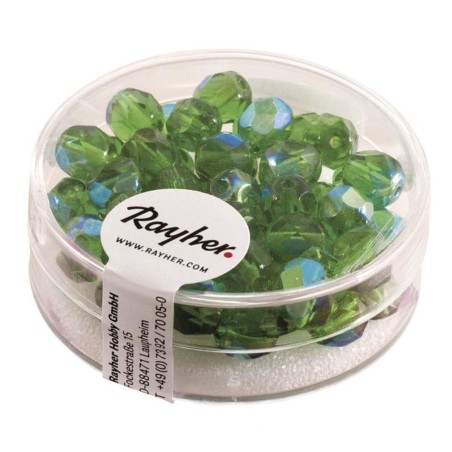 Cristal facetado 6 mm