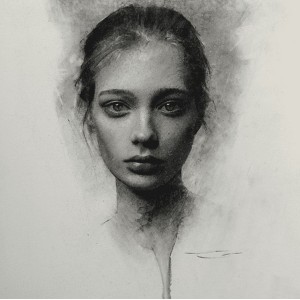 Cuaderno de papel para carboncillo y  dibujo CANSON XL de color gris